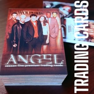 Angel Season 5 complete set of 90 premium trading cards